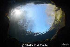 The Way Out - Exit of the Böss cave by Stella Del Curto 